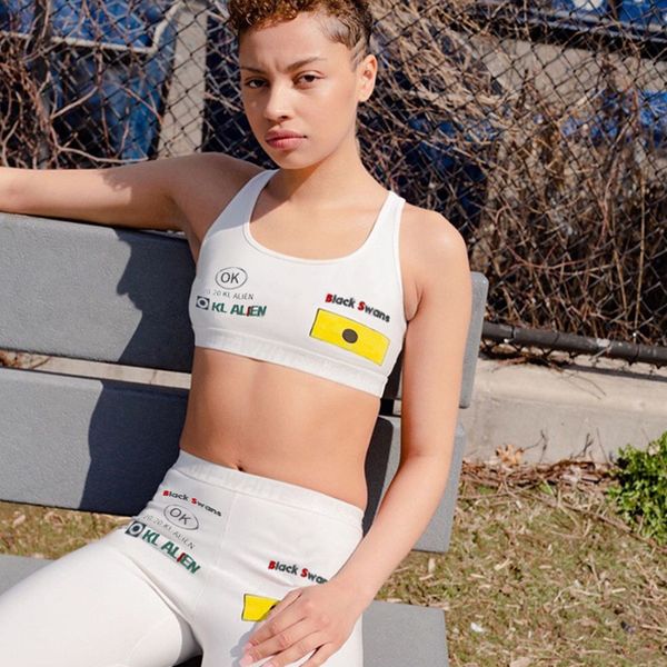 women 2 piece sets outfits casual tracksuit fashion letter print sleeveless female outfit sportwear fitness elastic ative wear, Gray
women 2 piece sets outfits casual tracksuit fashion letter print sleeveless female outfit sportwear fitness elastic ative wear, Gray
