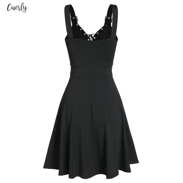готические женщины лето платья без рукавов backless линии sexy punk rock платья lace up fit и flare платья длинного мундир женского, Black;gray
готические женщины лето платья без рукавов backless линии sexy punk rock платья lace up fit и flare платья длинного мундир женского, Black;gray