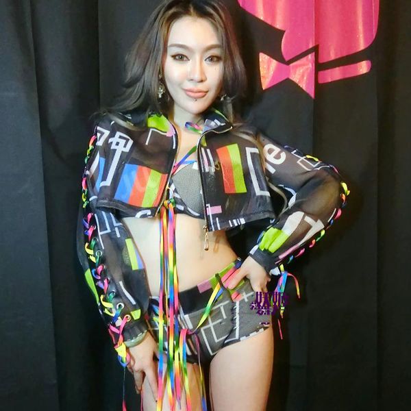 nightclub bar costumes female singer pole dance costume hip hop jazz dance performance suit bra + shorts + jacket dwy4087, Black;red
nightclub bar costumes female singer pole dance costume hip hop jazz dance performance suit bra + shorts + jacket dwy4087, Black;red