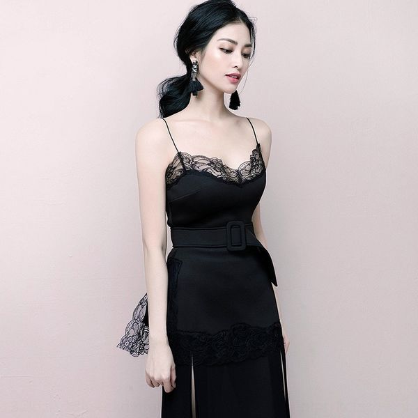 2019 shoulder strap spring new fashion women's strap off-shoulder lace inner top, Camo
2019 shoulder strap spring new fashion women's strap off-shoulder lace inner top, Camo