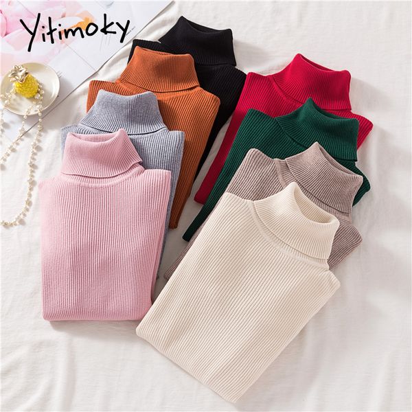 women's sweaters soft turtleneck female sweater solid winter warm long sleeve vintage casual slim knitted pullovers women knitting, White;black
women's sweaters soft turtleneck female sweater solid winter warm long sleeve vintage casual slim knitted pullovers women knitting, White;black