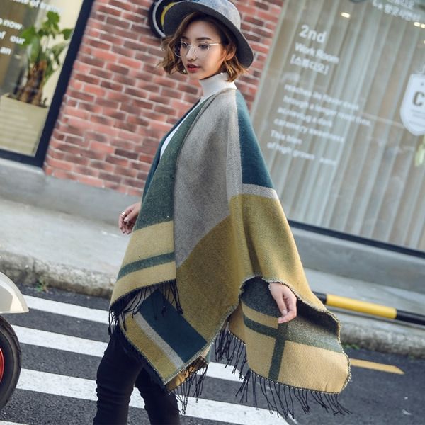 women's new cashmere tassel square split fork women's new cashmere tassel square split fork cloak scarf shawl cloak shawl scarf, Blue;gray
women's new cashmere tassel square split fork women's new cashmere tassel square split fork cloak scarf shawl cloak shawl scarf, Blue;gray