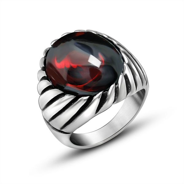 stainless steel cool unique black stone ring titanium steel retro old totem jewelry, Golden;silver
stainless steel cool unique black stone ring titanium steel retro old totem jewelry, Golden;silver