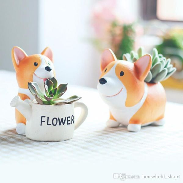 resin corgi flower pot creative cute cartoon puppy succulent plants flower bowl planter for office home desktop
resin corgi flower pot creative cute cartoon puppy succulent plants flower bowl planter for office home desktop