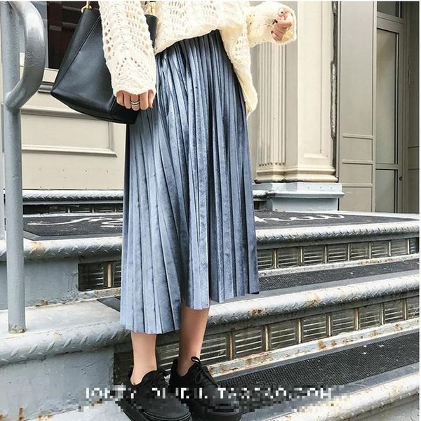 2020 new spring and high waisted skinny female velvet skirt pleated skirts pleated skirt ing, Black
2020 new spring and high waisted skinny female velvet skirt pleated skirts pleated skirt ing, Black