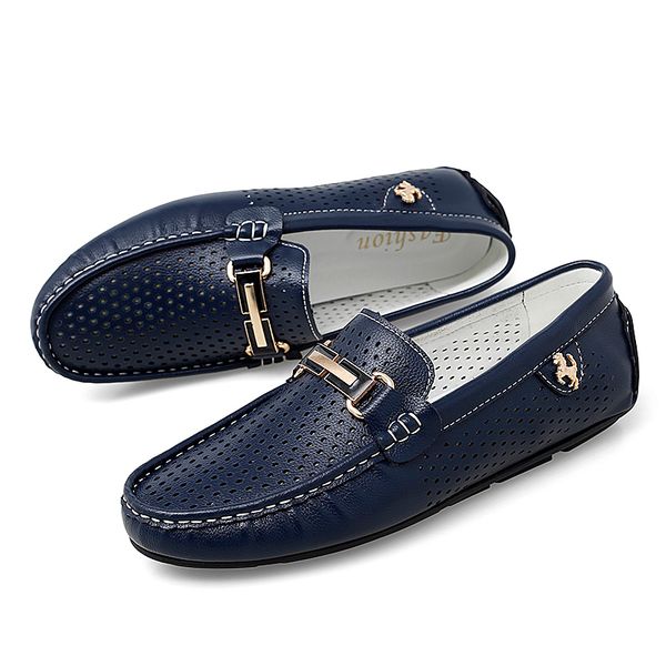 summer new genuine leather men loafers men's comfortable casual shoes men boat flats shoes fashion leather non-slip casual, Black
summer new genuine leather men loafers men's comfortable casual shoes men boat flats shoes fashion leather non-slip casual, Black
