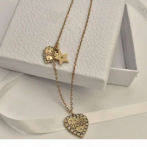 e new double love pendant diamond designer jewelry luxury woman wild fashion designer necklace, Silver
e new double love pendant diamond designer jewelry luxury woman wild fashion designer necklace, Silver