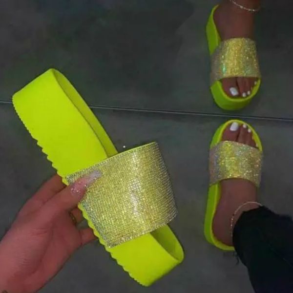 casual summer heel rhinestone peep toe home flats sandals women fashion slides beach outdoor platforms flip flop shoes, Black
casual summer heel rhinestone peep toe home flats sandals women fashion slides beach outdoor platforms flip flop shoes, Black