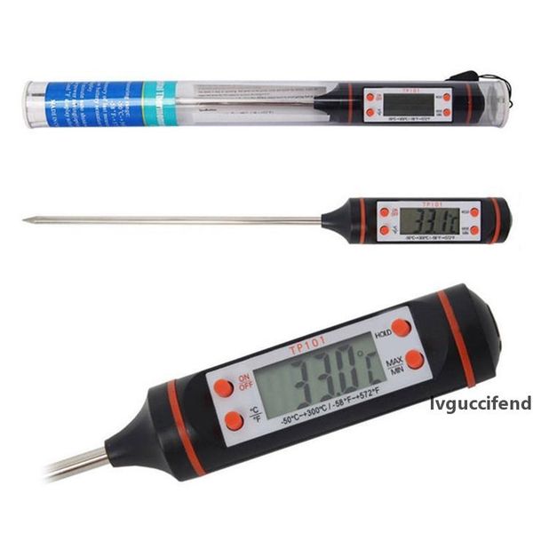 tp101 digital cooking food thermometer probe electronic bbq household temperature detector tools meat thermometer black kitchen tools
tp101 digital cooking food thermometer probe electronic bbq household temperature detector tools meat thermometer black kitchen tools