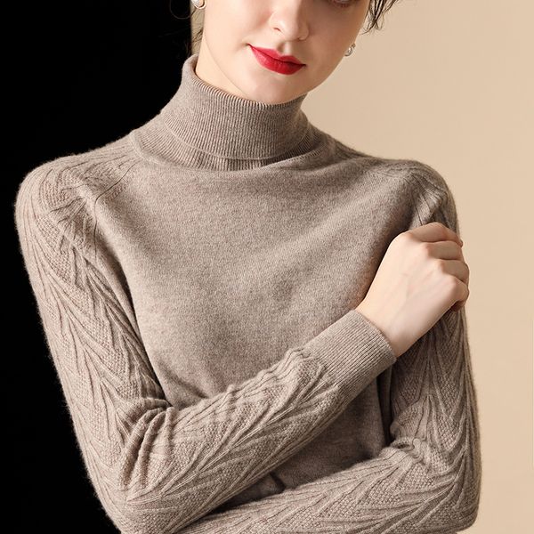 women's sweaters smpevrg lady turtleneck women sweater soft warm female pullover long sleeve fit cashmere knitted jumpers, White;black
women's sweaters smpevrg lady turtleneck women sweater soft warm female pullover long sleeve fit cashmere knitted jumpers, White;black