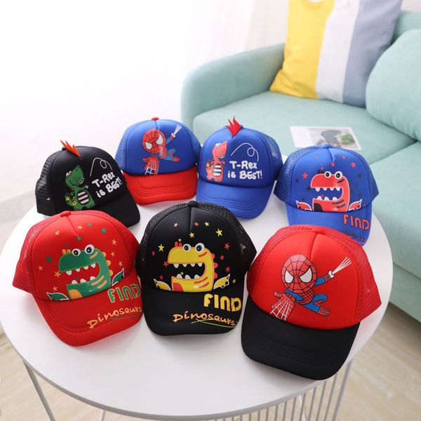 dinosaur children's sunscreen breathable outdoor sun hat for boys and baseball cap girls kindergarten baby baseball cap fashion, Blue;gray
dinosaur children's sunscreen breathable outdoor sun hat for boys and baseball cap girls kindergarten baby baseball cap fashion, Blue;gray