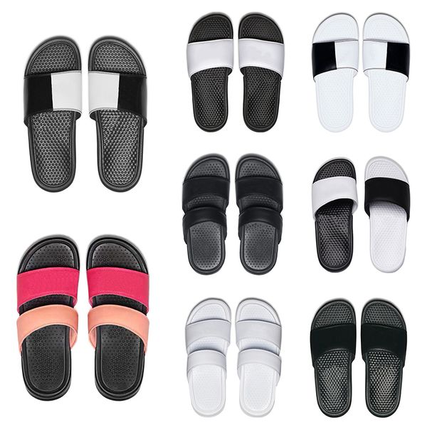 summer beach slippers benassi black white red non-slip wear-resistant men women flip flops slipper size 5.5-11 online sale 
summer beach slippers benassi black white red non-slip wear-resistant men women flip flops slipper size 5.5-11 online sale