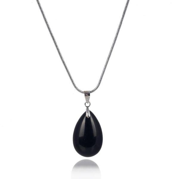 opalite labradorite black obsidian natural stone water drop pendant necklace healing chakra reiki fashion jewelry pouch, Silver
opalite labradorite black obsidian natural stone water drop pendant necklace healing chakra reiki fashion jewelry pouch, Silver