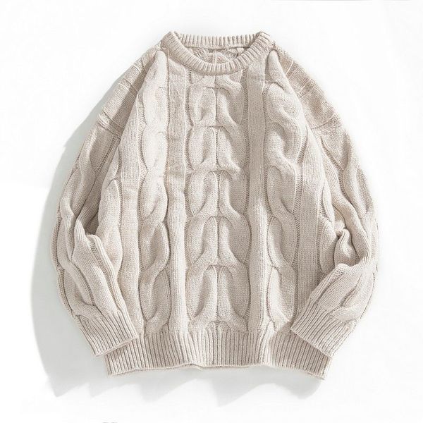 winter sweater men's warm fashion solid color casual knitted pullover men streetwear loose o-neck sweaters mens clothes -3xl, White;black
winter sweater men's warm fashion solid color casual knitted pullover men streetwear loose o-neck sweaters mens clothes -3xl, White;black
