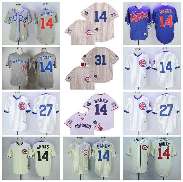 men women kids chicago baseball jersey 14 ernie banks jersey 27 addison russell 31 maddux cool base 2016 pinstripe pullover, Blue;black
men women kids chicago baseball jersey 14 ernie banks jersey 27 addison russell 31 maddux cool base 2016 pinstripe pullover, Blue;black