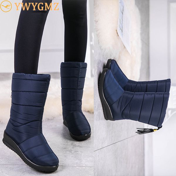 waterproof snow boots for women winter warm fur couple shoes men anti-slip plush mid-calf boots big size thicken down, Black
waterproof snow boots for women winter warm fur couple shoes men anti-slip plush mid-calf boots big size thicken down, Black