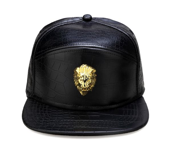 metal gold lion head logo pu leather baseball cap casual belt buckle hip hop rap 3 panel sun snapback hats men women, Blue;gray
metal gold lion head logo pu leather baseball cap casual belt buckle hip hop rap 3 panel sun snapback hats men women, Blue;gray