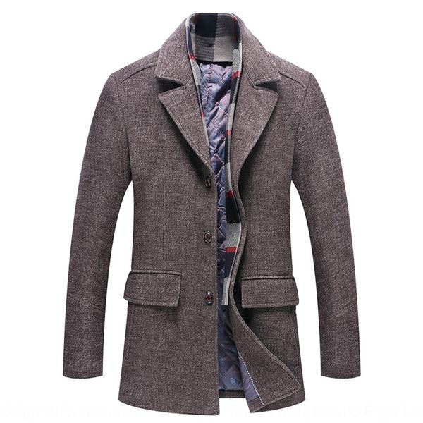 lrver middle-aged thickened lapel wool woolen mid-length middle-aged men's thickened scarf lapel scarf wool woolen coat men's mid, Black
lrver middle-aged thickened lapel wool woolen mid-length middle-aged men's thickened scarf lapel scarf wool woolen coat men's mid, Black