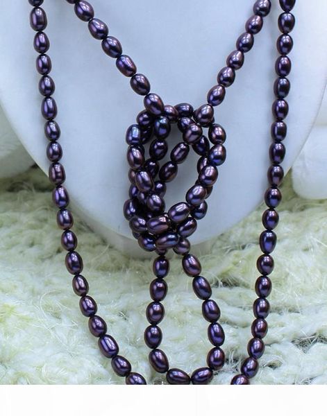 u new fine pearl jewelry beautiful 50 " ;coffee purple oval pearl necklace, Silver
u new fine pearl jewelry beautiful 50 " ;coffee purple oval pearl necklace, Silver