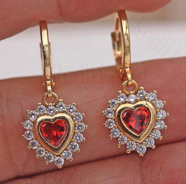 luxury heart earrings for women pink red white zircon drop earring fashion jewelry for party wedding engagement gift, Silver
luxury heart earrings for women pink red white zircon drop earring fashion jewelry for party wedding engagement gift, Silver