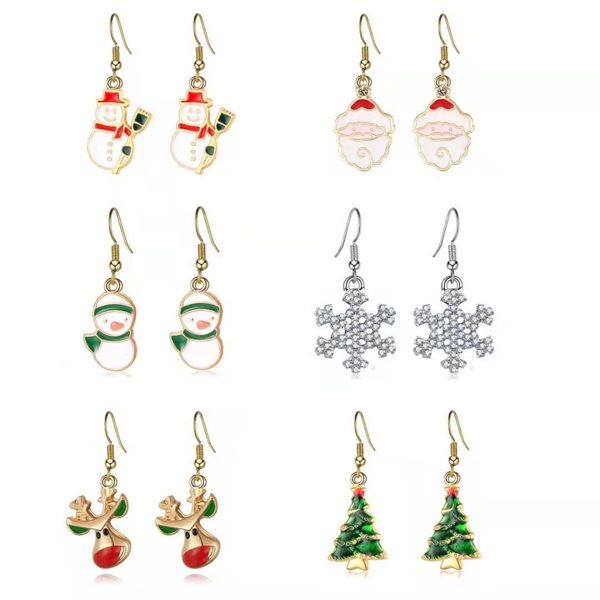 christmas ornament european jewelry snowman earring reindeer snowflake santa clause christmas tree pendant earrings as xmas gift, Golden;silver
christmas ornament european jewelry snowman earring reindeer snowflake santa clause christmas tree pendant earrings as xmas gift, Golden;silver