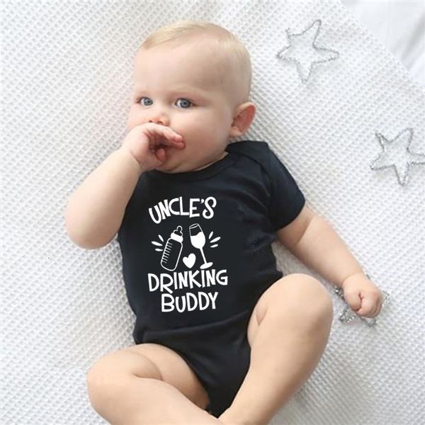 uncle's drinking buddy baby bodysuit onesie funny cotton short sleeve uncle shower gift infant newborn rompers body baby clothes, Blue
uncle's drinking buddy baby bodysuit onesie funny cotton short sleeve uncle shower gift infant newborn rompers body baby clothes, Blue