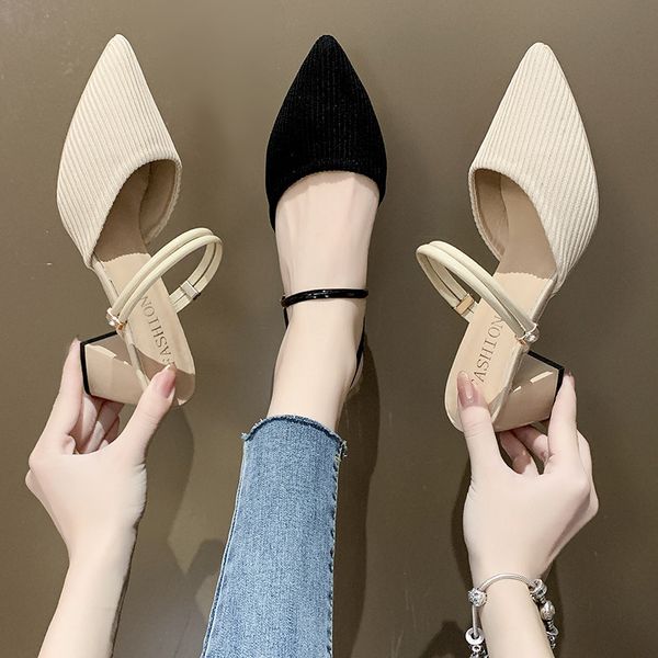 woman pumps elegant ladies two-piece high heels female pointed toe square heels women comfortable party shoes women's footwear, Black
woman pumps elegant ladies two-piece high heels female pointed toe square heels women comfortable party shoes women's footwear, Black