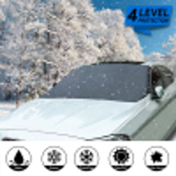strong magnet car snow block cover silver cloth magnetic snow ice shield for windshield winter car front window waterproof
strong magnet car snow block cover silver cloth magnetic snow ice shield for windshield winter car front window waterproof