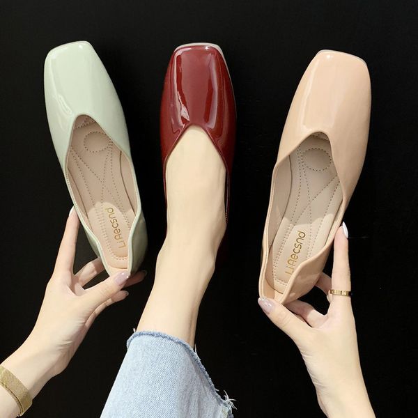 shoes woman flats casual female sneakers slip-on square toe 2020 fashion women's all-match shallow mouth dress grandma slip on, Black
shoes woman flats casual female sneakers slip-on square toe 2020 fashion women's all-match shallow mouth dress grandma slip on, Black