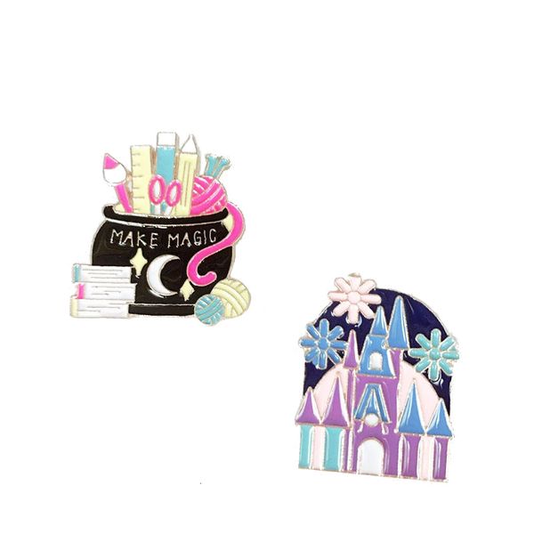 make magic cute small funny enamel brooches pins for women girl men christmas gift demin shirt decor brooch pin metal kawaii badg, Gray
make magic cute small funny enamel brooches pins for women girl men christmas gift demin shirt decor brooch pin metal kawaii badg, Gray