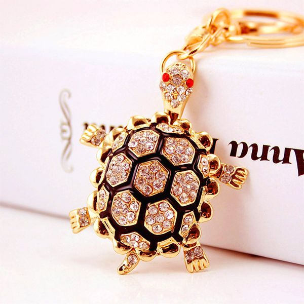 wholesale creative and lovely diamond inlaid turtle car key chain women's bag accessories turtle key chain animal metal pendant, Silver
wholesale creative and lovely diamond inlaid turtle car key chain women's bag accessories turtle key chain animal metal pendant, Silver