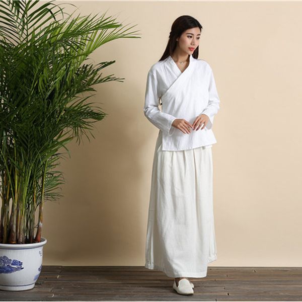 yoga outfits women shirt linen chinese traditional long sleeve sweatshirt jogger casual tai chi kungfu mediitation sportswear, White;red
yoga outfits women shirt linen chinese traditional long sleeve sweatshirt jogger casual tai chi kungfu mediitation sportswear, White;red