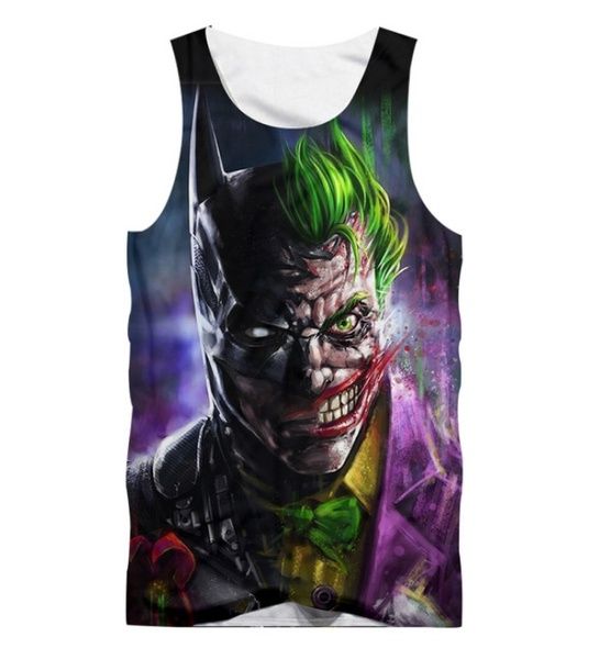 halloween tank men casual o neck sleeveless shirts summer print suicide squad jokers vests fitness clothes, White;black
halloween tank men casual o neck sleeveless shirts summer print suicide squad jokers vests fitness clothes, White;black