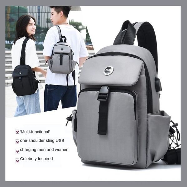backpack female 2020 new high texture shoulder men's fashion shoulder bag nylon waterproof chest bag
backpack female 2020 new high texture shoulder men's fashion shoulder bag nylon waterproof chest bag