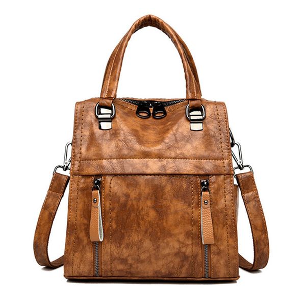 retro brown handbags for women 2020 multi-function zipper handle satchel totes shoulder bags small crossbody bag organize, Black;red
retro brown handbags for women 2020 multi-function zipper handle satchel totes shoulder bags small crossbody bag organize, Black;red