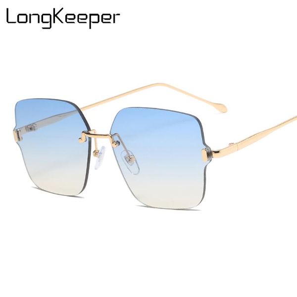 longkeeper rimless square sunglasses women fashion blue gradient sun glasses female eyewear lentes de sol mujer, White;black
longkeeper rimless square sunglasses women fashion blue gradient sun glasses female eyewear lentes de sol mujer, White;black