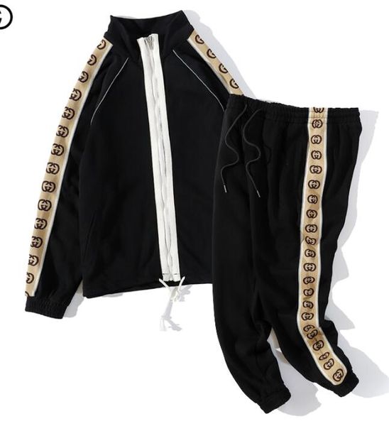 in 2020, the guc ci designer of the new sports suits of classic brands in autumn customized two pieces of leisure suits, Gray
in 2020, the guc ci designer of the new sports suits of classic brands in autumn customized two pieces of leisure suits, Gray