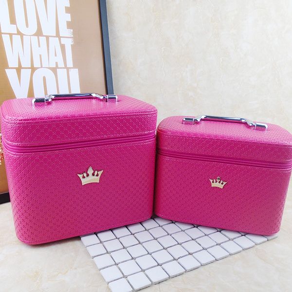 cosmetic bag women noble crown large capacity professional makeup organizer portable brush storage case zf9531 y200714, Blue;pink
cosmetic bag women noble crown large capacity professional makeup organizer portable brush storage case zf9531 y200714, Blue;pink