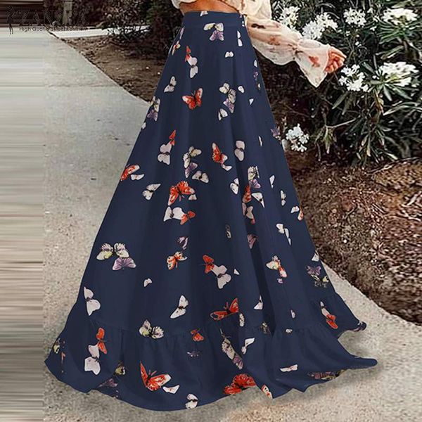 zanzea women summer skirt loose casual ruffles faldas saia print long vestidos vintage elastic high waist robe femme bottom 5xl, Black
zanzea women summer skirt loose casual ruffles faldas saia print long vestidos vintage elastic high waist robe femme bottom 5xl, Black