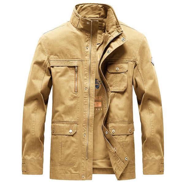 brand autumn jacket men casual fashion mid-long coat male stand collar multi-pockets cotton men jacket chaqueta hombre, Black;brown
brand autumn jacket men casual fashion mid-long coat male stand collar multi-pockets cotton men jacket chaqueta hombre, Black;brown