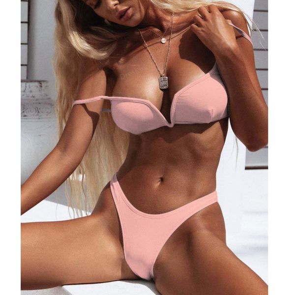 2020 new women swimwear brazilian push up high waist beachwear bathing suit thong biquini woman 2 piece swimsuit, White;black
2020 new women swimwear brazilian push up high waist beachwear bathing suit thong biquini woman 2 piece swimsuit, White;black