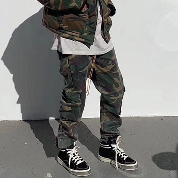 rhude rifle 2 pants classic camouflage cargo pants brand mens cargos camo utility pants hip hop multi pockets casual trousers streetwear, Black
rhude rifle 2 pants classic camouflage cargo pants brand mens cargos camo utility pants hip hop multi pockets casual trousers streetwear, Black