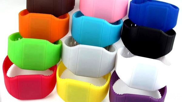 low-cost led lamp silicone electronic bracelet bracelet watch ultra-thin touch screen led gift bowl watch, Blue
low-cost led lamp silicone electronic bracelet bracelet watch ultra-thin touch screen led gift bowl watch, Blue