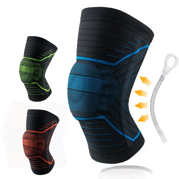 new 1 pcs elastic running knee sleeve support bracket kneepad adjustable patella sports safety fitness knee pads protector, Black;gray
new 1 pcs elastic running knee sleeve support bracket kneepad adjustable patella sports safety fitness knee pads protector, Black;gray