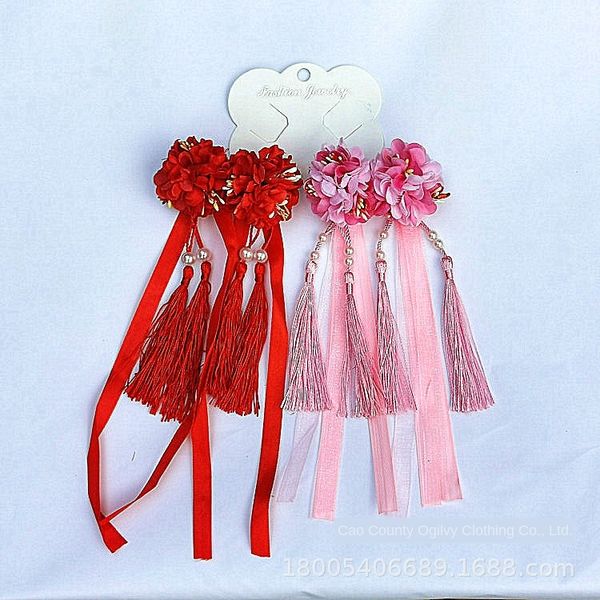 vkjhl girls ribbon han clothing headdress little girl tassel new hair accessories ancient clothing cloth flower accessories daisy ribbon hai, Slivery;white
vkjhl girls ribbon han clothing headdress little girl tassel new hair accessories ancient clothing cloth flower accessories daisy ribbon hai, Slivery;white