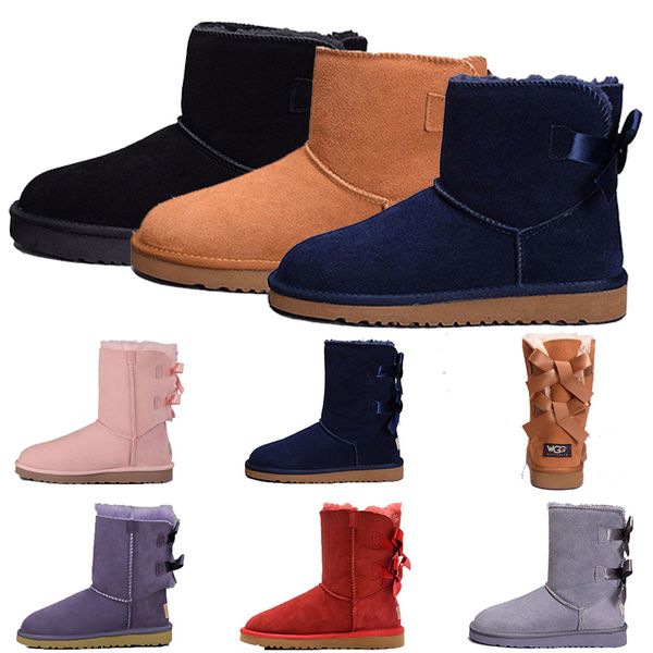 booties womens designer boots keep warm luxury genuine leather fur ankle snow wgg boot platform boots keep warm fashion, White;red
booties womens designer boots keep warm luxury genuine leather fur ankle snow wgg boot platform boots keep warm fashion, White;red