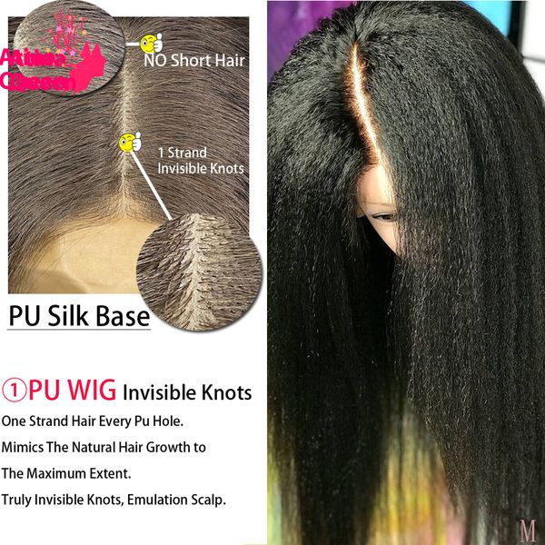 4x4 silk wig deep part invisible kinky straight pu silk base lace front human hair wigs preplucked remy for black women
4x4 silk wig deep part invisible kinky straight pu silk base lace front human hair wigs preplucked remy for black women