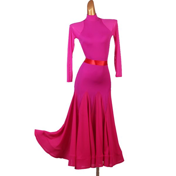 stage wear custom professional ballroom dance competition dress modern standard big swing clothes for women waltz, Black;red
stage wear custom professional ballroom dance competition dress modern standard big swing clothes for women waltz, Black;red