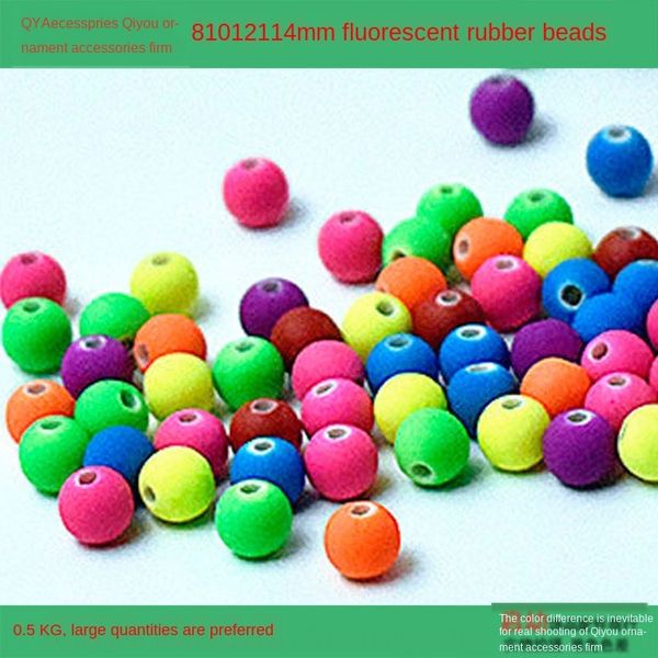 diy material fluorescent rubber ball diy toy acrylic ball children's educational beads toy scattered beads, Silver
diy material fluorescent rubber ball diy toy acrylic ball children's educational beads toy scattered beads, Silver