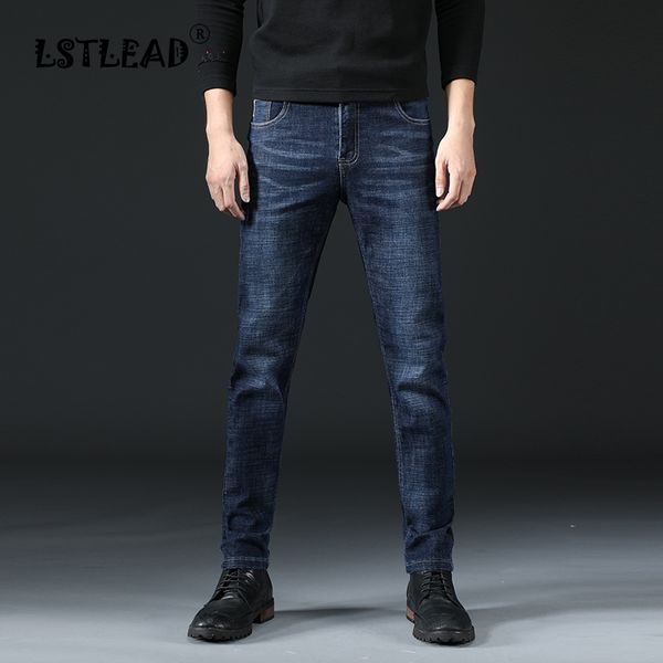 2020 autumn and winter new product small straight leg business jeans solid color stretch trend, Blue
2020 autumn and winter new product small straight leg business jeans solid color stretch trend, Blue